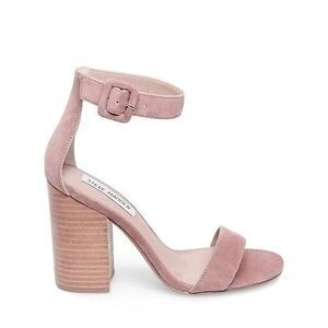 Steve Madden Frieda Pink Block Heel Sandals